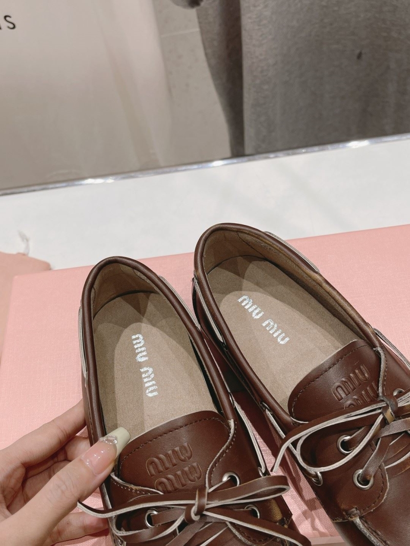 Miu Miu Leather Shoes